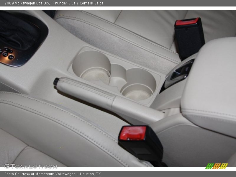 Thunder Blue / Cornsilk Beige 2009 Volkswagen Eos Lux