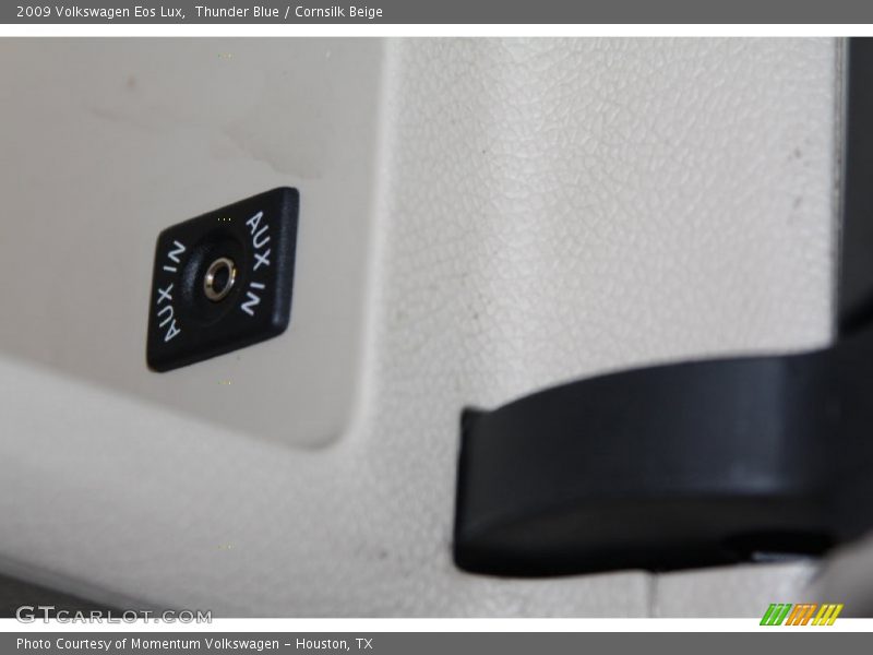 Thunder Blue / Cornsilk Beige 2009 Volkswagen Eos Lux