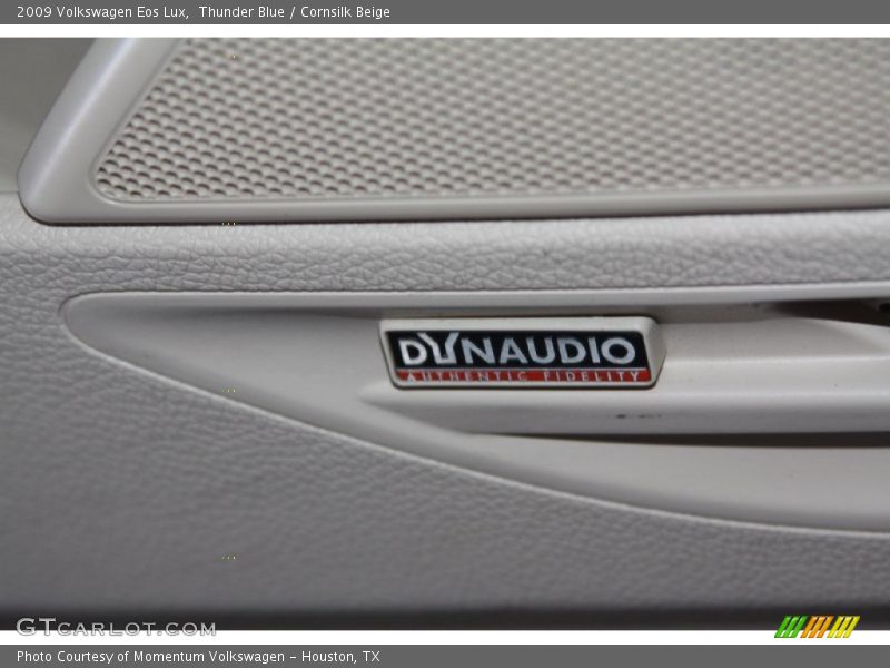 Thunder Blue / Cornsilk Beige 2009 Volkswagen Eos Lux