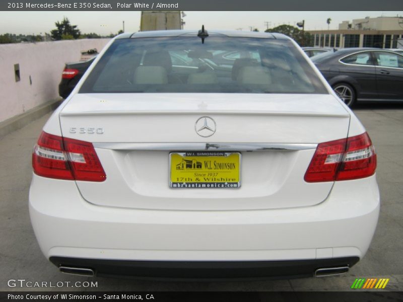 Polar White / Almond 2013 Mercedes-Benz E 350 Sedan