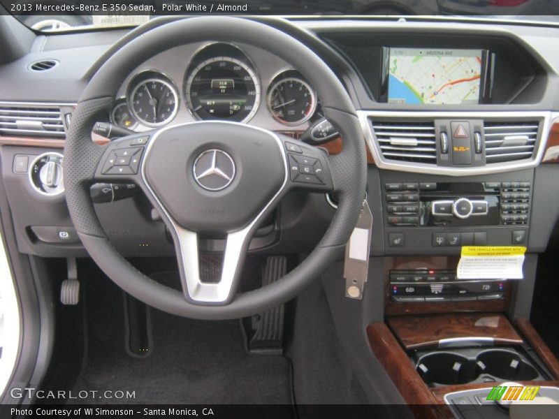 Polar White / Almond 2013 Mercedes-Benz E 350 Sedan