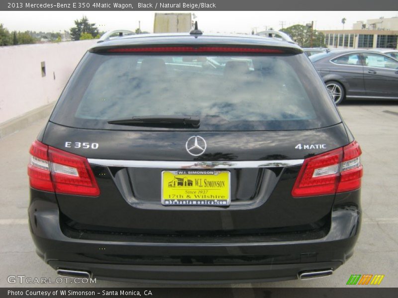 Black / Natural Beige/Black 2013 Mercedes-Benz E 350 4Matic Wagon