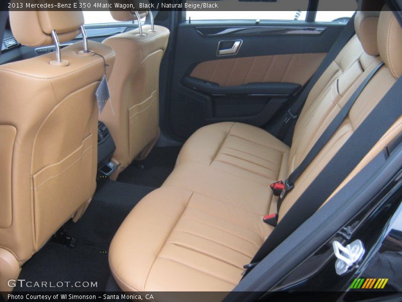 Rear Seat of 2013 E 350 4Matic Wagon