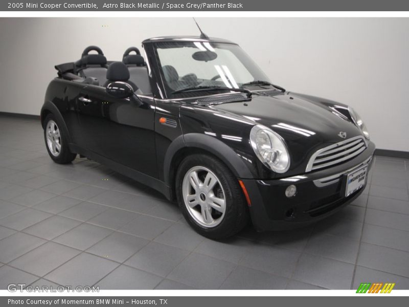 Astro Black Metallic / Space Grey/Panther Black 2005 Mini Cooper Convertible