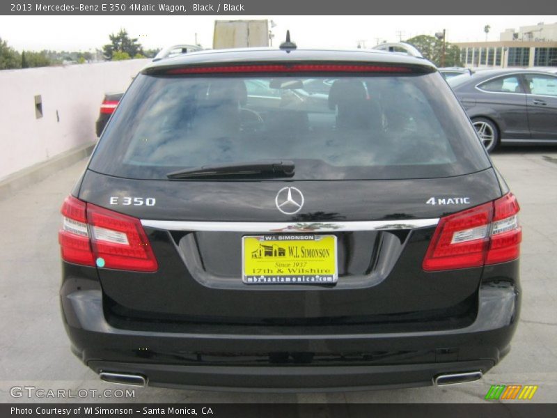 Black / Black 2013 Mercedes-Benz E 350 4Matic Wagon