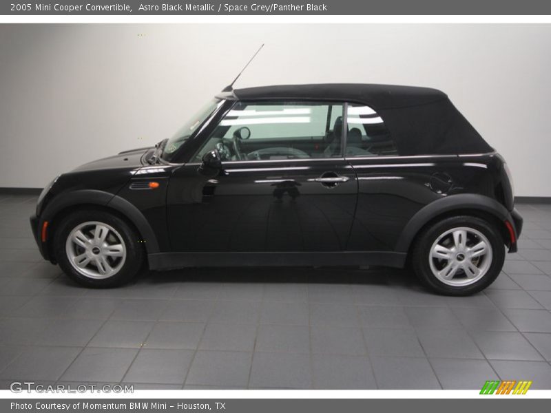 Astro Black Metallic / Space Grey/Panther Black 2005 Mini Cooper Convertible