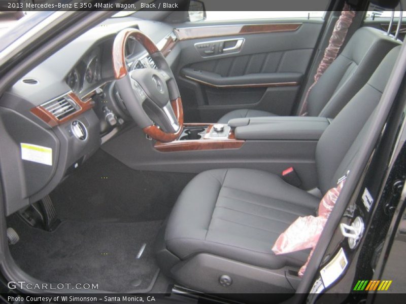  2013 E 350 4Matic Wagon Black Interior