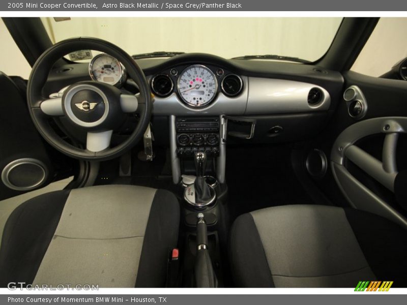 Astro Black Metallic / Space Grey/Panther Black 2005 Mini Cooper Convertible