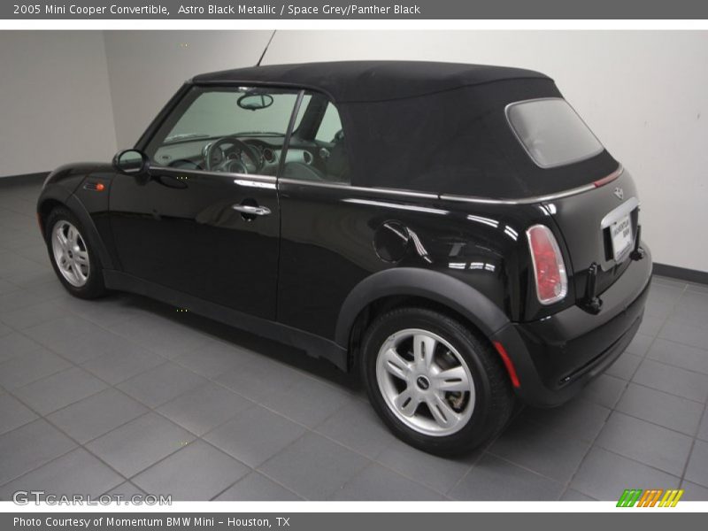Astro Black Metallic / Space Grey/Panther Black 2005 Mini Cooper Convertible