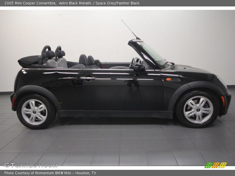 Astro Black Metallic / Space Grey/Panther Black 2005 Mini Cooper Convertible