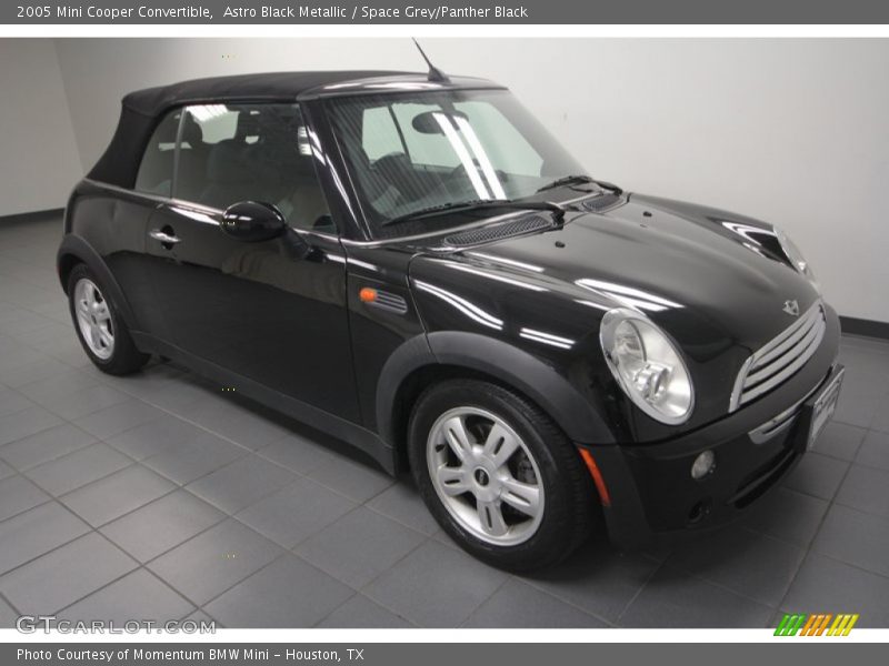 Astro Black Metallic / Space Grey/Panther Black 2005 Mini Cooper Convertible