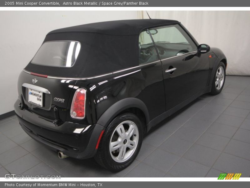 Astro Black Metallic / Space Grey/Panther Black 2005 Mini Cooper Convertible