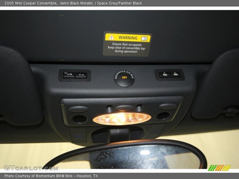 Astro Black Metallic / Space Grey/Panther Black 2005 Mini Cooper Convertible