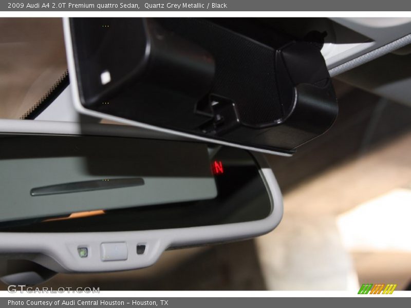 Quartz Grey Metallic / Black 2009 Audi A4 2.0T Premium quattro Sedan