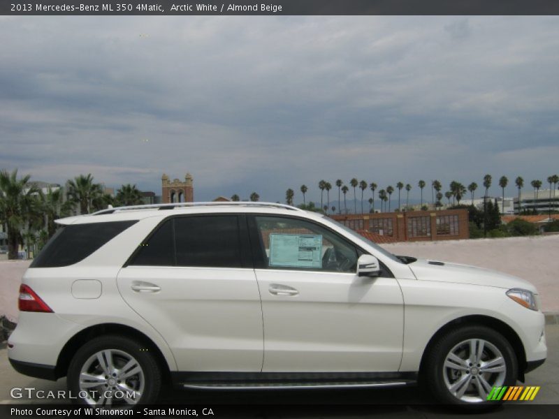 Arctic White / Almond Beige 2013 Mercedes-Benz ML 350 4Matic