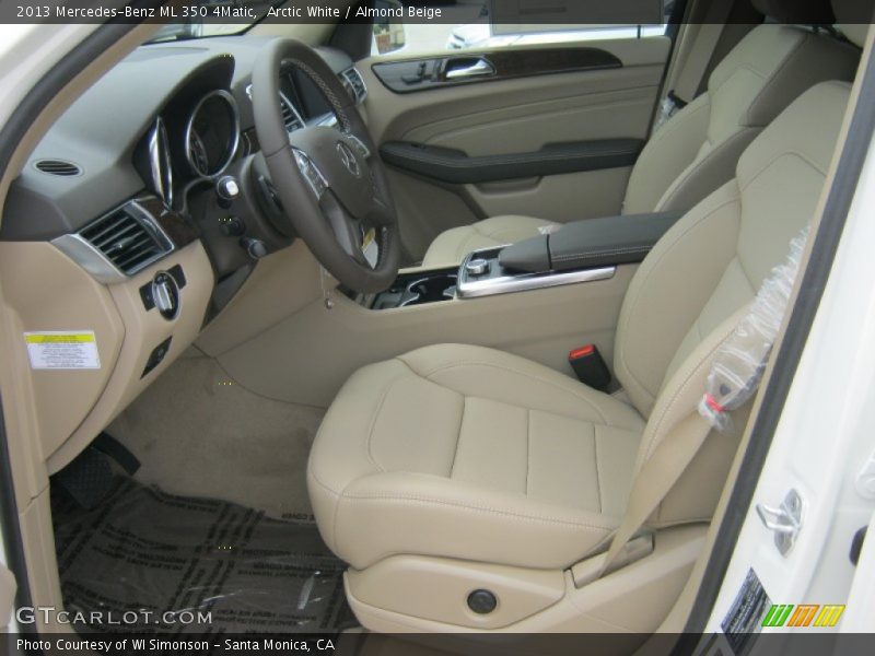 Arctic White / Almond Beige 2013 Mercedes-Benz ML 350 4Matic