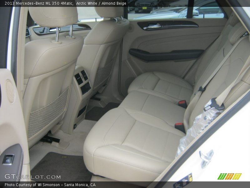 Arctic White / Almond Beige 2013 Mercedes-Benz ML 350 4Matic