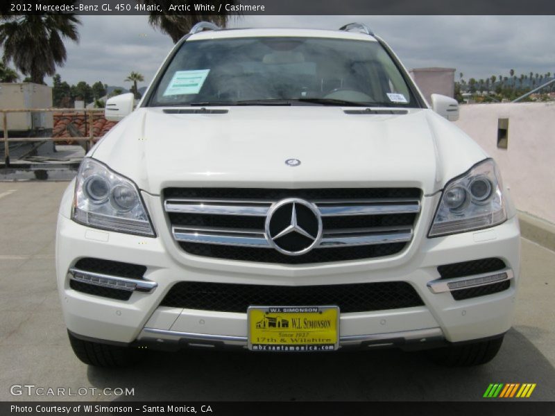 Arctic White / Cashmere 2012 Mercedes-Benz GL 450 4Matic