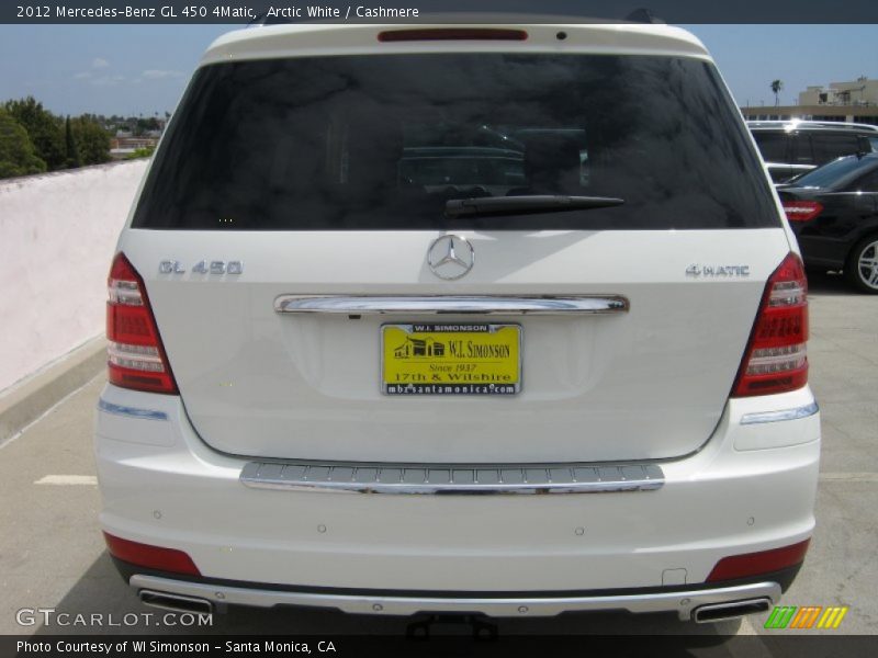 Arctic White / Cashmere 2012 Mercedes-Benz GL 450 4Matic