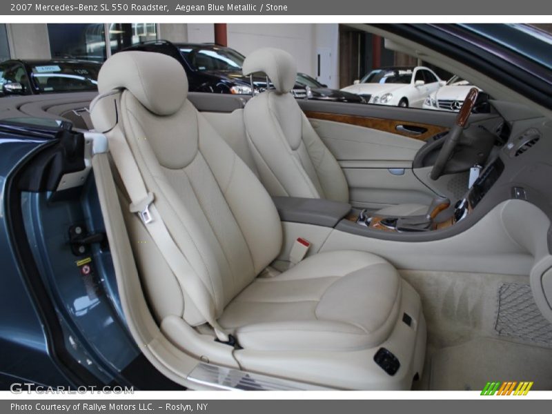 Front Seat of 2007 SL 550 Roadster