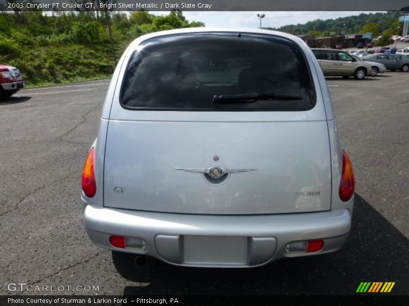 Bright Silver Metallic / Dark Slate Gray 2003 Chrysler PT Cruiser GT