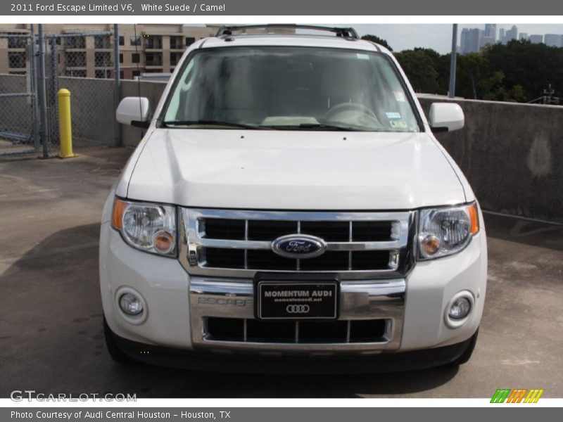White Suede / Camel 2011 Ford Escape Limited V6
