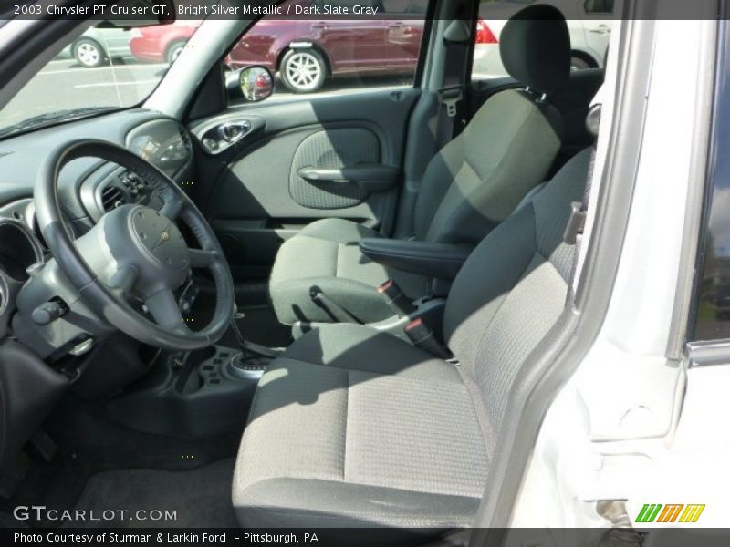 Bright Silver Metallic / Dark Slate Gray 2003 Chrysler PT Cruiser GT