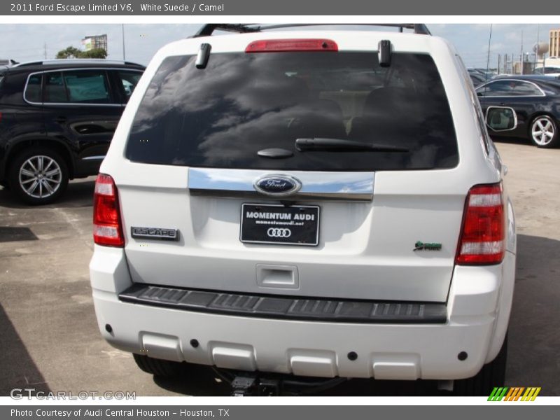 White Suede / Camel 2011 Ford Escape Limited V6