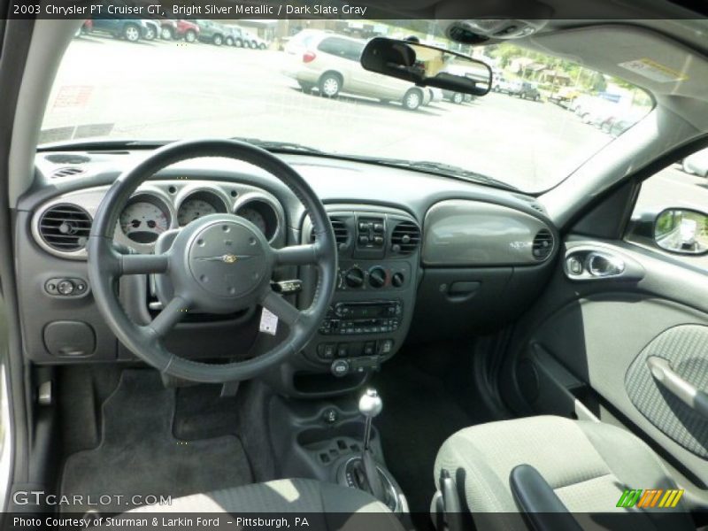Bright Silver Metallic / Dark Slate Gray 2003 Chrysler PT Cruiser GT