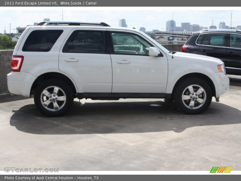 White Suede / Camel 2011 Ford Escape Limited V6