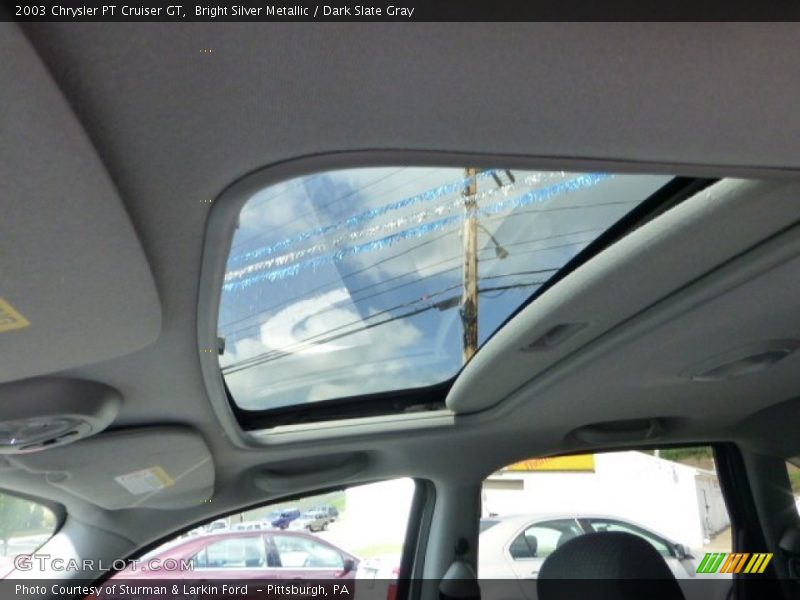 Bright Silver Metallic / Dark Slate Gray 2003 Chrysler PT Cruiser GT