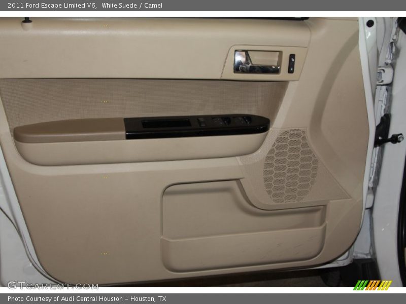 White Suede / Camel 2011 Ford Escape Limited V6