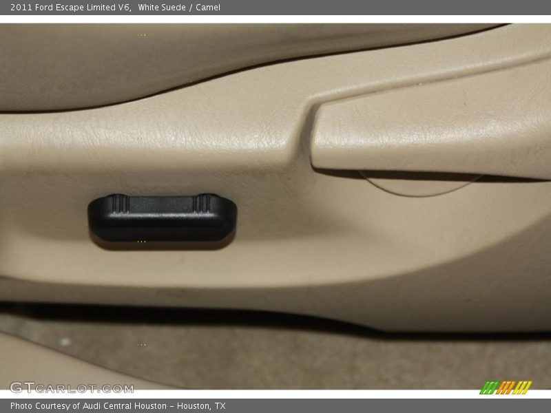 White Suede / Camel 2011 Ford Escape Limited V6