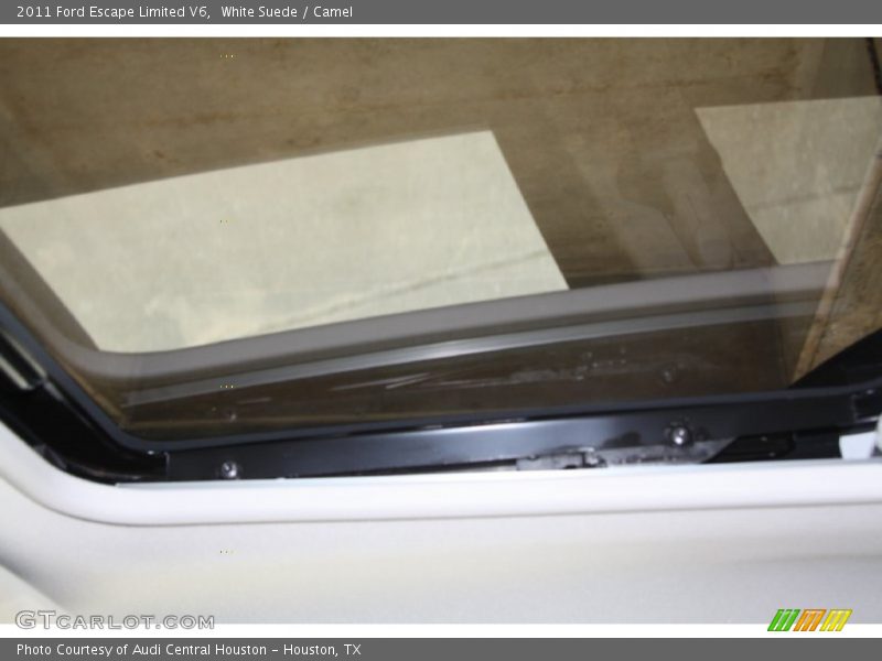 White Suede / Camel 2011 Ford Escape Limited V6