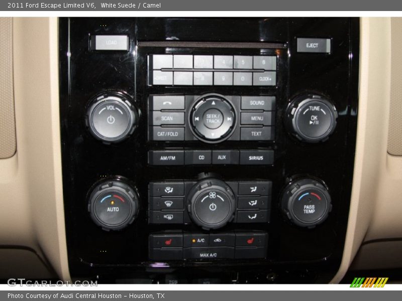 White Suede / Camel 2011 Ford Escape Limited V6