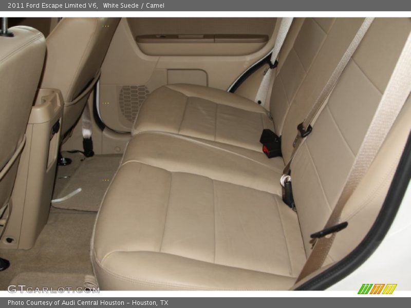 White Suede / Camel 2011 Ford Escape Limited V6
