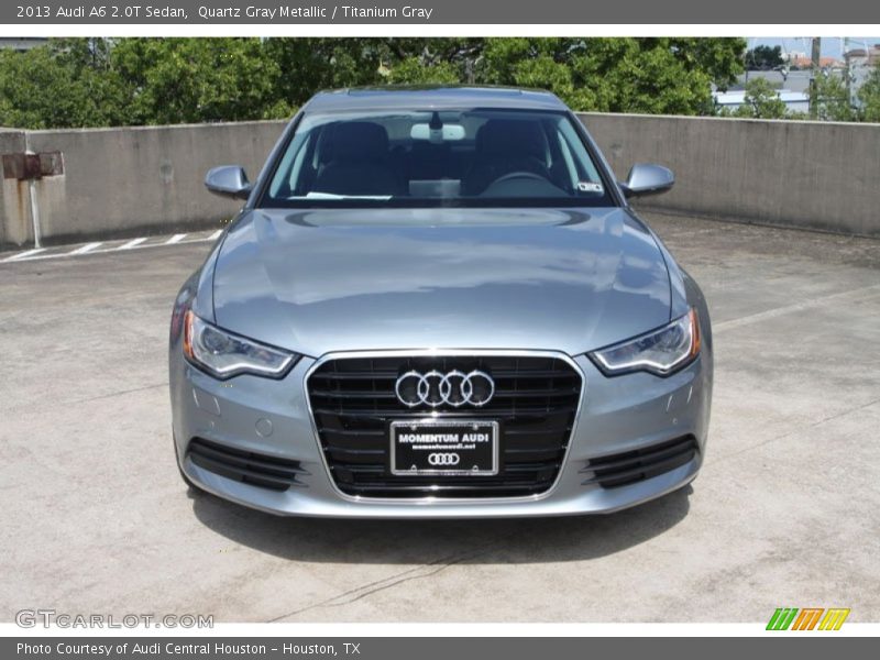 Quartz Gray Metallic / Titanium Gray 2013 Audi A6 2.0T Sedan