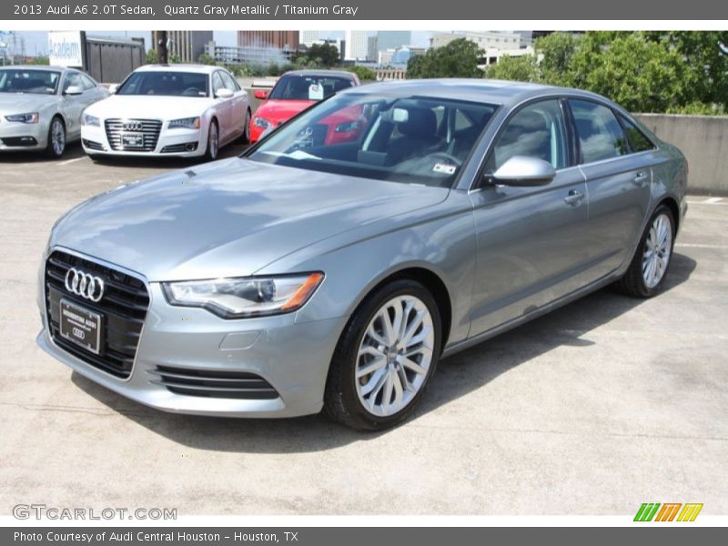 Quartz Gray Metallic / Titanium Gray 2013 Audi A6 2.0T Sedan