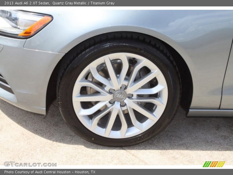 Quartz Gray Metallic / Titanium Gray 2013 Audi A6 2.0T Sedan