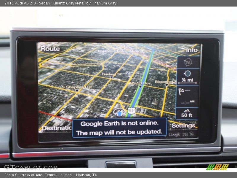 Quartz Gray Metallic / Titanium Gray 2013 Audi A6 2.0T Sedan