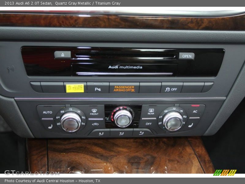 Quartz Gray Metallic / Titanium Gray 2013 Audi A6 2.0T Sedan