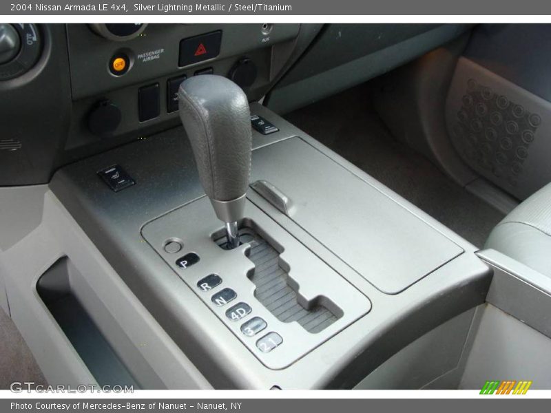 Silver Lightning Metallic / Steel/Titanium 2004 Nissan Armada LE 4x4
