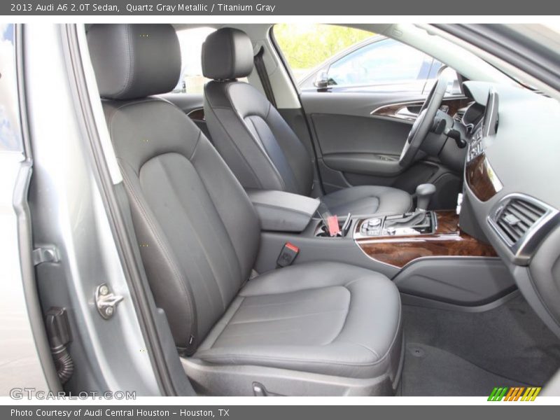 Quartz Gray Metallic / Titanium Gray 2013 Audi A6 2.0T Sedan