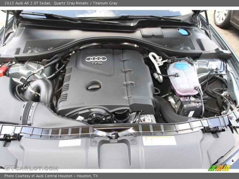 Quartz Gray Metallic / Titanium Gray 2013 Audi A6 2.0T Sedan