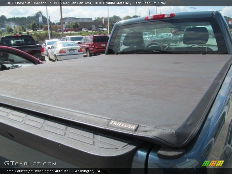 Blue Granite Metallic / Dark Titanium Gray 2007 Chevrolet Silverado 1500 LS Regular Cab 4x4