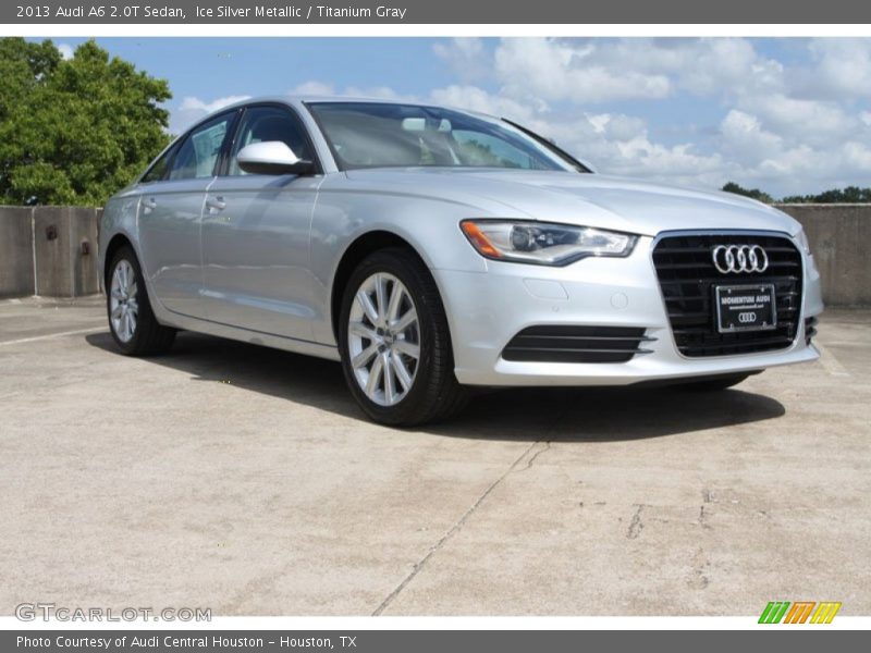 Ice Silver Metallic / Titanium Gray 2013 Audi A6 2.0T Sedan