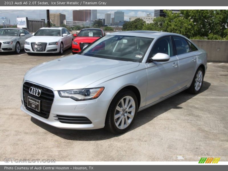 Ice Silver Metallic / Titanium Gray 2013 Audi A6 2.0T Sedan