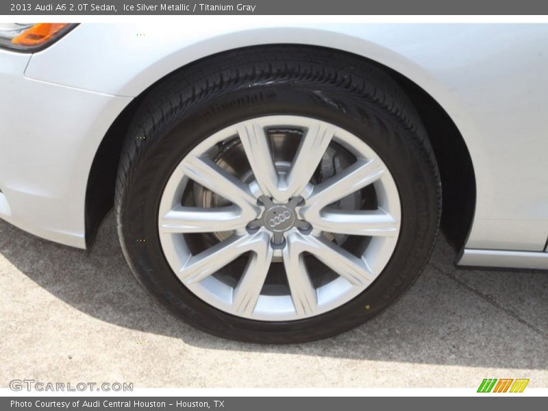 Ice Silver Metallic / Titanium Gray 2013 Audi A6 2.0T Sedan