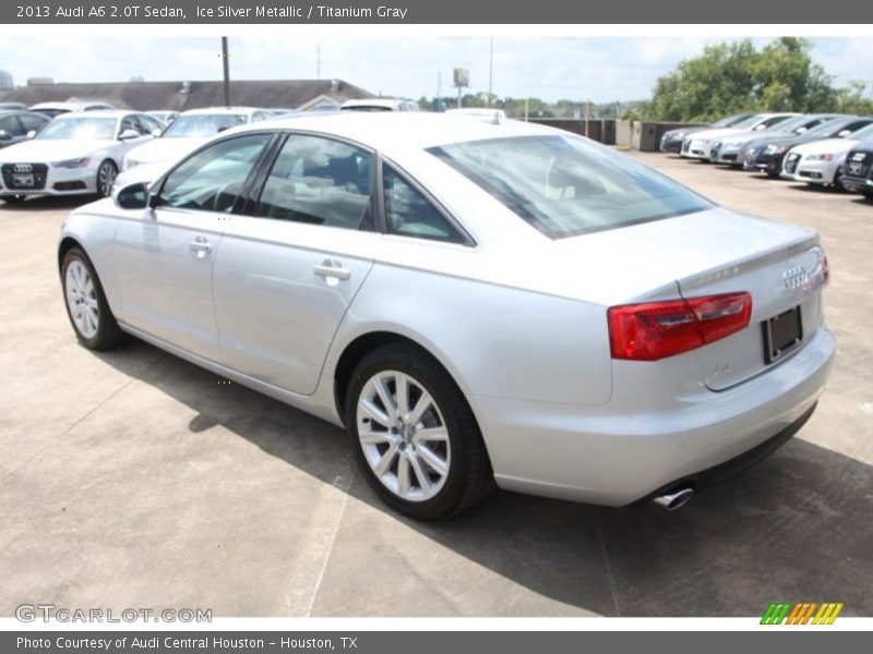 Ice Silver Metallic / Titanium Gray 2013 Audi A6 2.0T Sedan