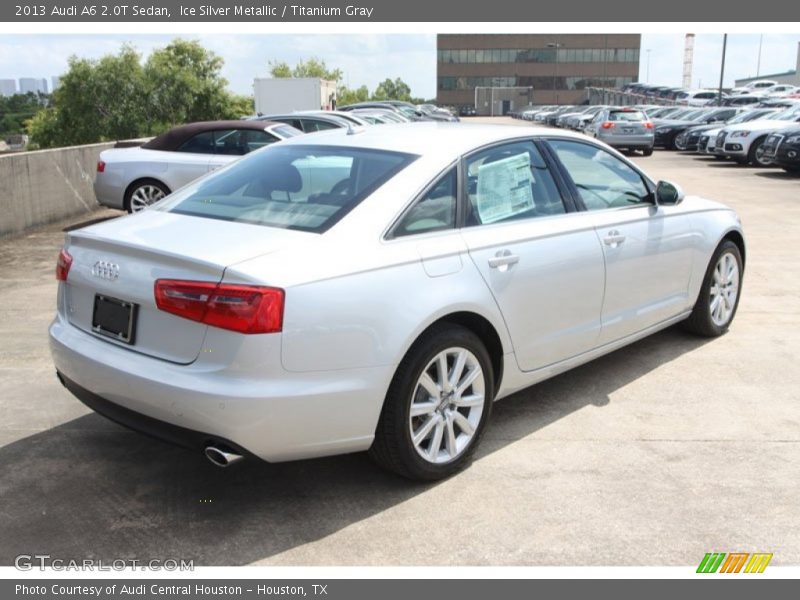 Ice Silver Metallic / Titanium Gray 2013 Audi A6 2.0T Sedan